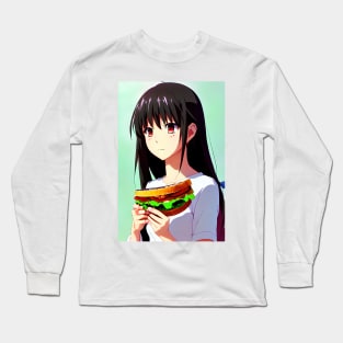 Sandwich Girl Long Sleeve T-Shirt